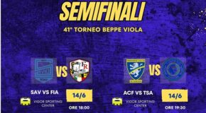 41° Torneo Beppe Viola, i risultati delle Semifinali del Vigor Sporting Center