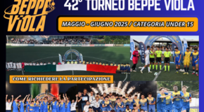 42° Torneo Beppe Viola, tutte le info per richiedere la partecipazione